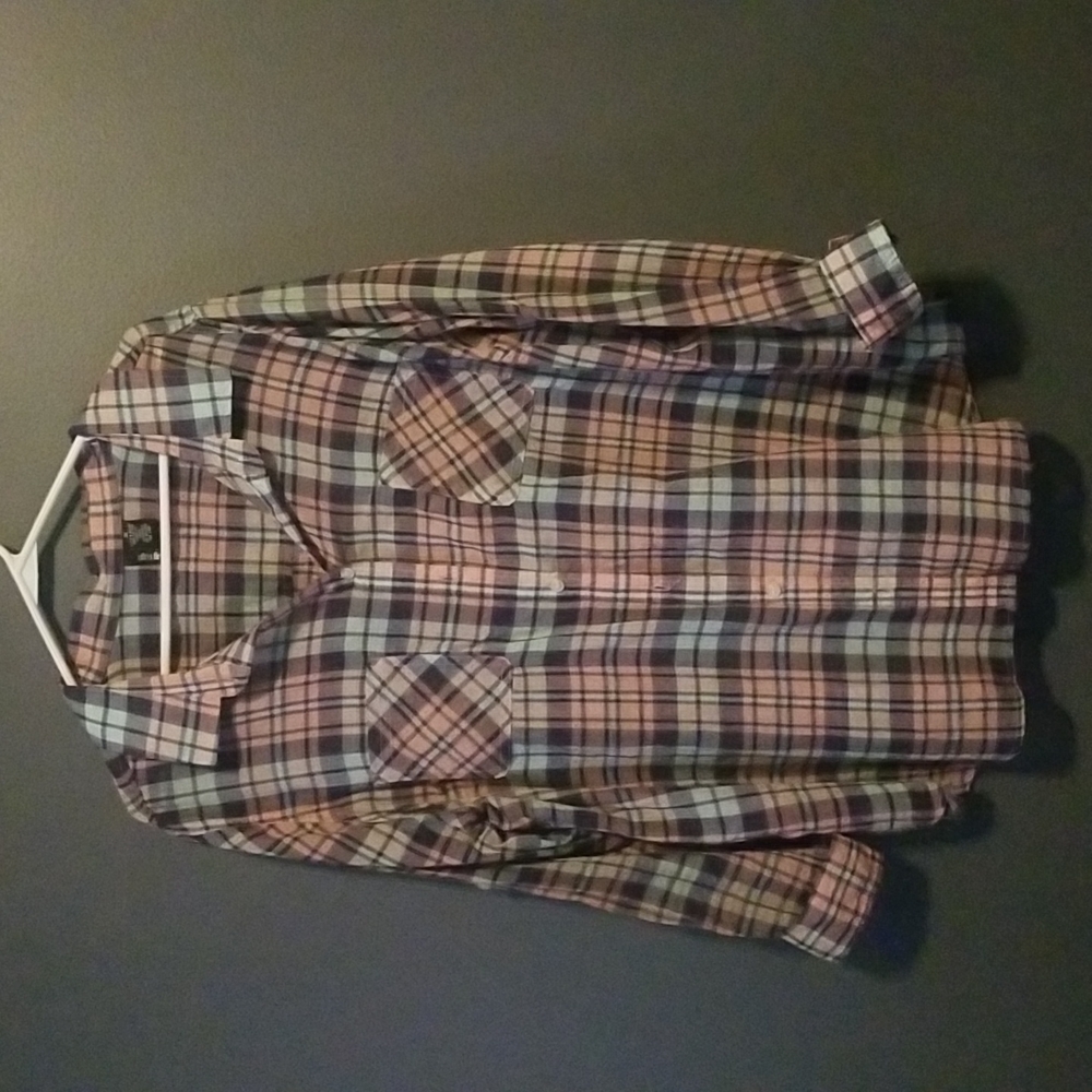 Faded Glory Long sleeve button up shirt